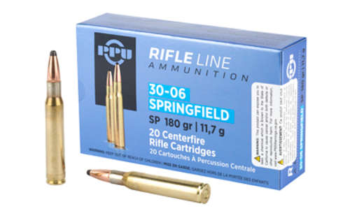 Ammunition Prvi Partizan Rifle 30 06 PPU 30-06 SP 180GR 20/200